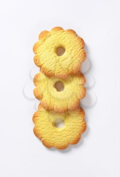 Canestrelli - Italian flower-shaped biscuits with a delicate vanilla flavor