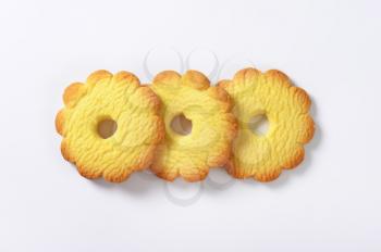 Canestrelli - Italian flower-shaped biscuits with a delicate vanilla flavor