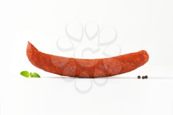 Hungarian Csabai Sausage (Csabai kolbasz) -  pork sausages with a lot of paprika