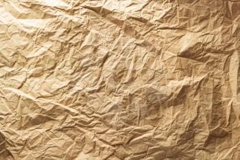 crumpled paper as background texture