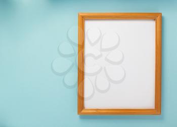photo picture frame at abstract background surface