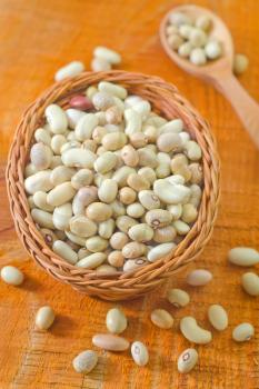raw beans