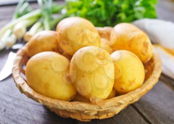 raw potato