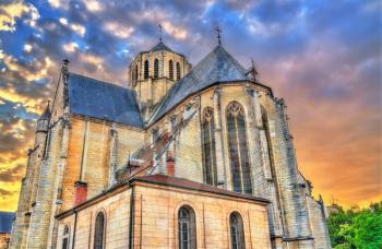 Saint Michel church in Dijon - Cote d'Or, France