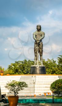 The Statue of the Sentinel of Freedom or the Lapu Lapu Monument in Rizal Park - Manila, the Philippines