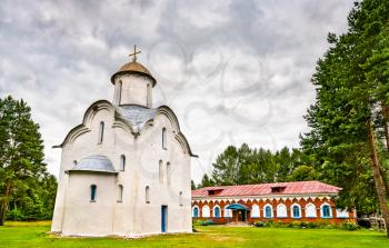The Church of the Nativity of the Theotokos at Peryn Skete near Veliky Novgorod in Russia