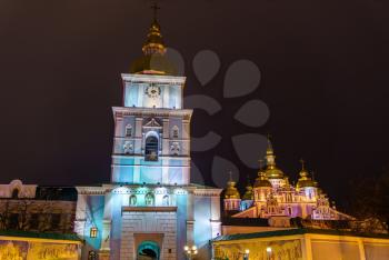 St. Michael's Golden-Domed Monastery in Kiev, the capital of Ukraine