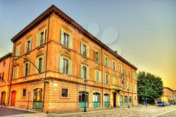 Building in the historic centre of Rimini - Italy