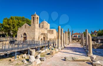 Panagia Chrysopolitissa Basilica in Paphos - Cyprus