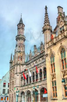 The Historium on the Market Square of Bruges - West Flanders, Belgium