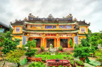 Chua Phap Bao, a Buddhist temple in the old town of Hoi An, Vietnam