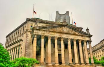 The New York State Supreme Court Building in Manhattan