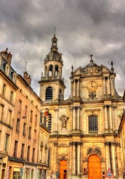 View of Nancy Cathedral - Lorraine, France