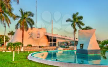 Chetumal, Mexico - March 7, 2019: Parliament of the Mexican State of Quintana Roo. The unicameral parliament consists of 25 deputees