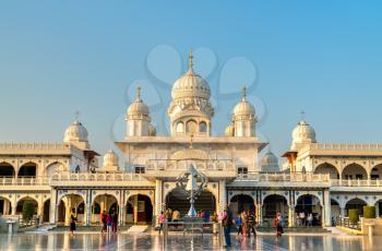 Gurudwara Guru Ka Taal, a historical Sikh pilgrimage place near Sikandra in Agra. Uttar Pradesh State of India