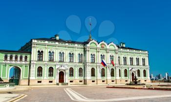 The residence of the President of the Republic of Tatarstan in Kazan Kremlin, Russia