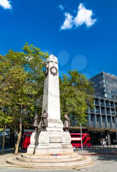 The London and North Western Railway War Memorial at Euston railway station in London, England