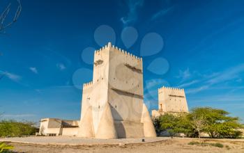 Barzan Towers, watchtowers in Umm Salal Mohammed near Doha - Qatar, the Middle East