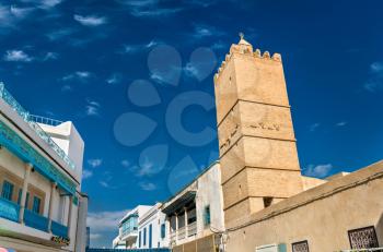 Hilali Mosque in Medina of Kairouan. A UNESCO world heritage site in Tunisia, North Africa