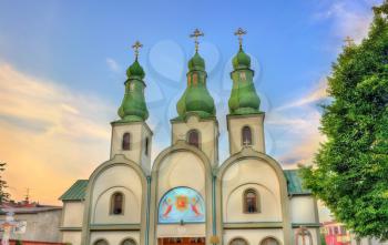 Cathedral of the Pochaev Icon of the Mother of God in Mukacheve, Transcarpatia, Ukraine