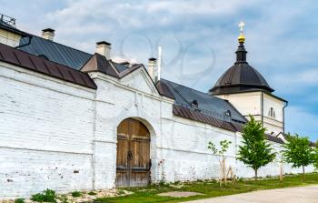The Assumption Monastery in the town-island of Sviyazhsk. UNESCO world heritage in Russia
