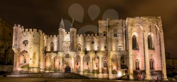 Palais des Papes in Avignon, a UNESCO heritage site, France