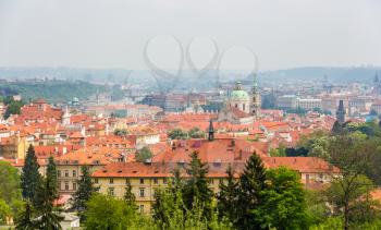 View of Mala Strana in Prague, Czech Republic