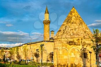 Cimcime Hatun Tomb and the Grand Mosque in Erzurum - Eastern Anatolia, Turkey