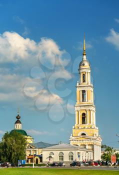 Bell tower of John the Apostle Church in Kolomna, the Golden Ring of Russia