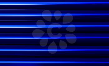Horizontal vivid vibrant blue business presentation abstract blinds background backdrop