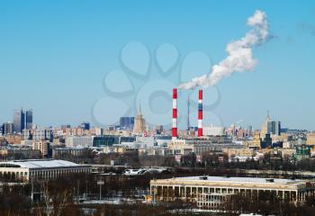 Moscow city near Luzhniki Olympic Complex backdrop hd