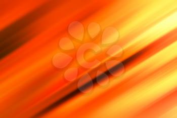 Diagonal orange motion blur background