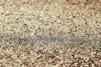 Horizontal brown ground texture with bokeh background hd