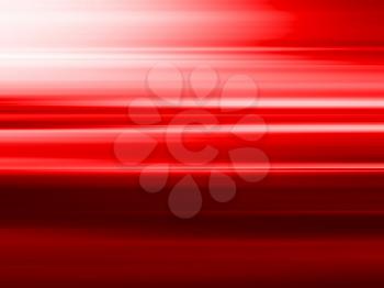 Horizontal red motion blur abstcrat background