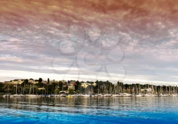 Oslo yacht club landscape background hd