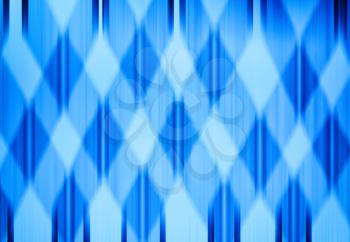 Horizontal vivid blue grid digital abstraction background