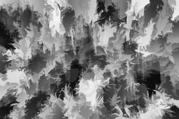 Horizontal black and white grunge canvas texture background