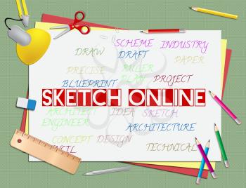 Sketch Online Meaning Internet Drawing And Design
