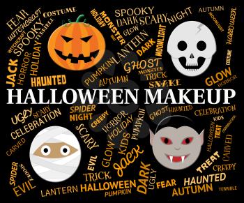 Halloween Makeup Meaning Spooky And Haunting Cosmetics