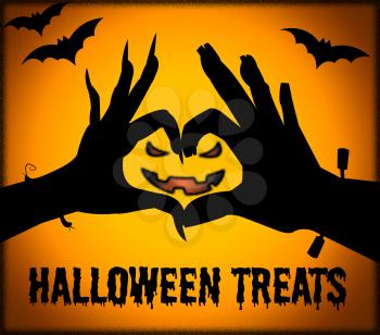 Halloween Treats Meaning Spooky Luxuries And Candy