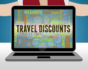 Travel Discounts Showing Journeys Offers And Bargains