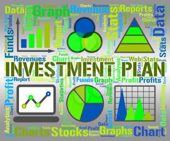 Investment Plan Showing Formula System And Stratagem