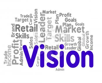 Vision Word Indicating Future Visions And Predictions