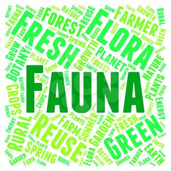 Fauna Word Meaning Animal Life And Zoology