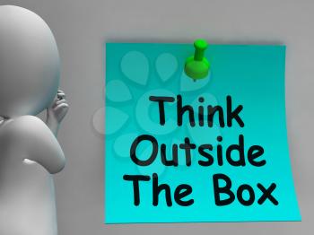 Think Outside The Box Means Different Unconventional Thinking