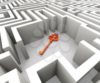 Lost Key In Maze Shows Security Solution Puzzle