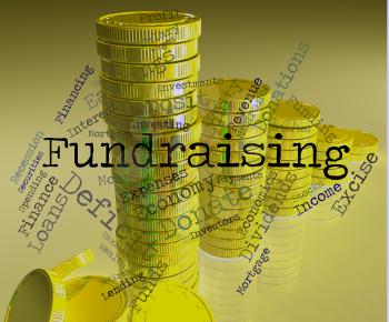 Fundraising Word Meaning Contributions Fundraises And Wordcloud 
