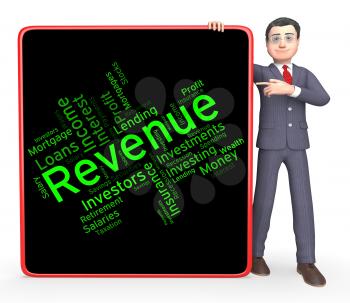 Revenue Word Indicating Earnings Words And Wage 
