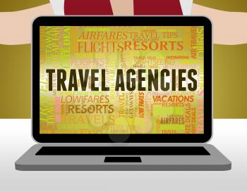 Travel Agencies Showing Journeys Company And Business