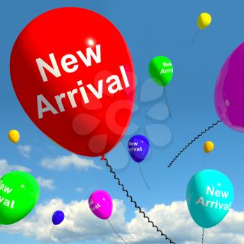 New Arrival Balloons In The Sky Shows Latest Product Online Or New Baby